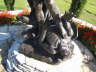 San Michele e il Diavolo  - Monumento  in bronzo - Los Angeles -4- Pietro Zegna